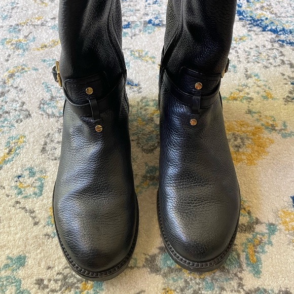 Tory Burch Leather Riding Boots - Picture 3 of 16